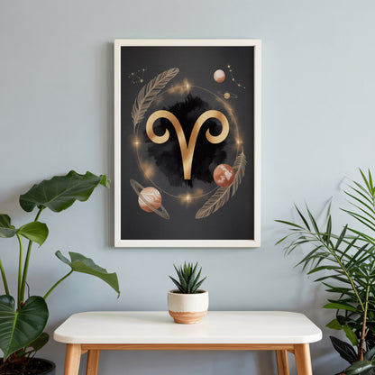 Aries Bold Wall Art