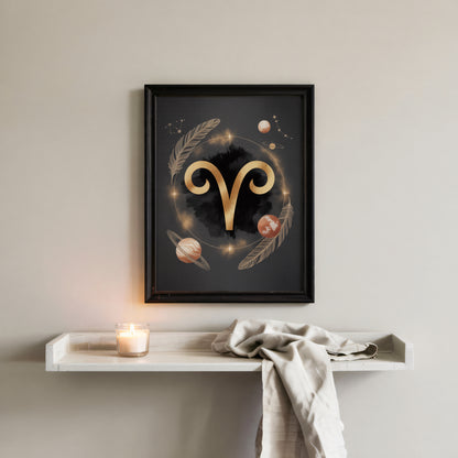 Aries Bold Wall Art