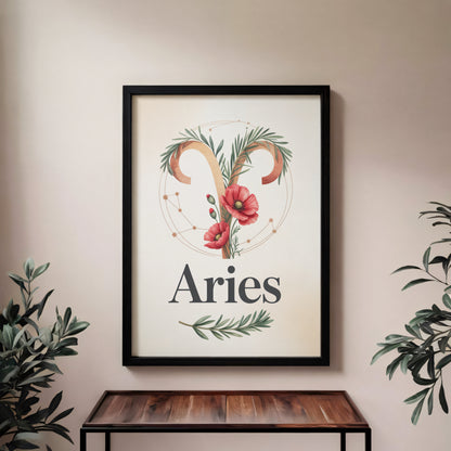 Aries Intricate Wall Art