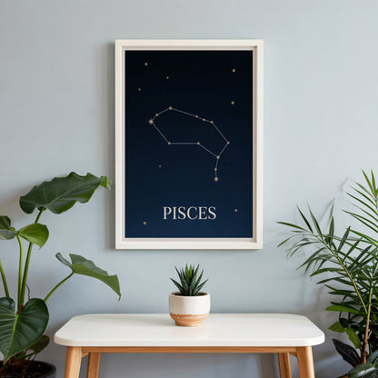 Pisces Deep Wall Art
