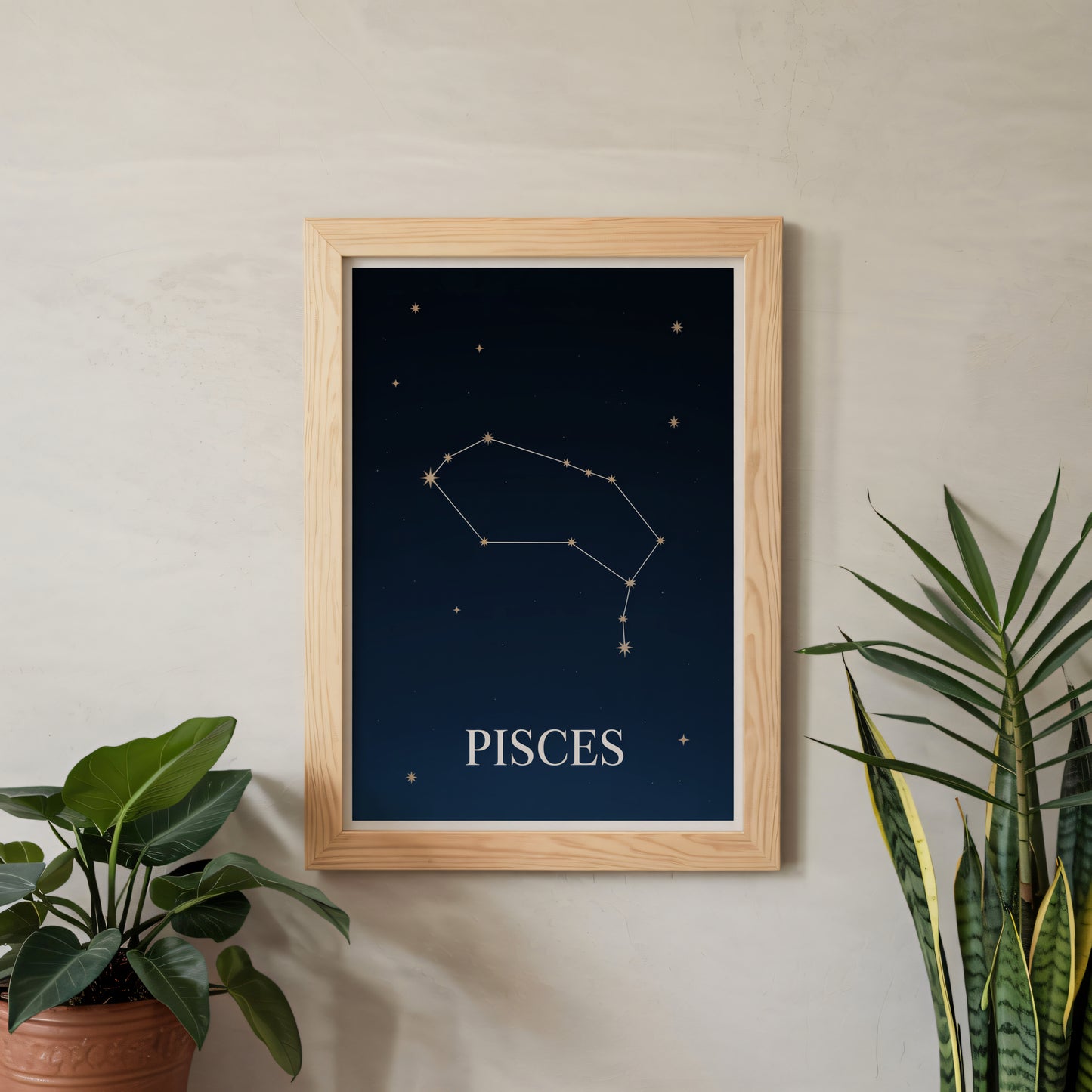 Pisces Deep Wall Art