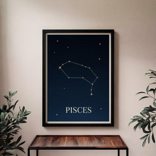 Pisces Deep Wall Art