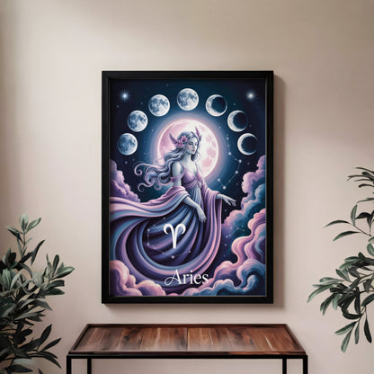 Aries Vivid Wall Art