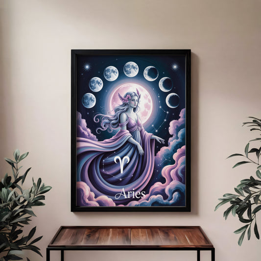 Aries Vivid Wall Art