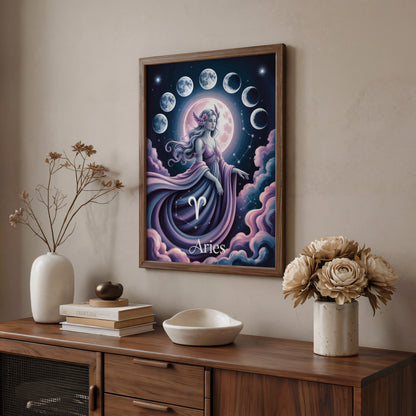 Aries Vivid Wall Art