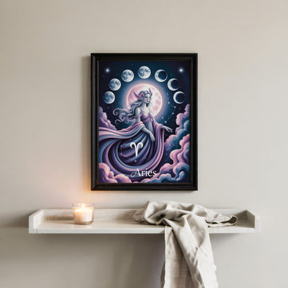 Aries Vivid Wall Art