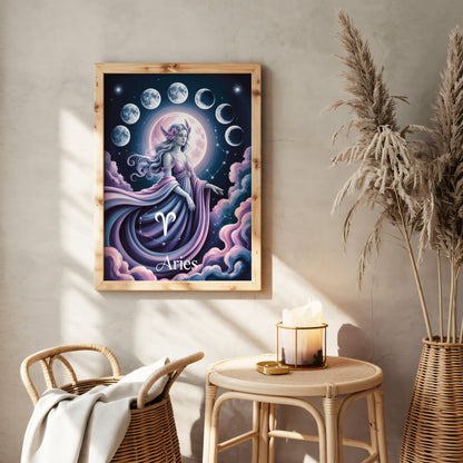 Aries Vivid Wall Art
