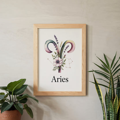 Aries Earth Wall Art