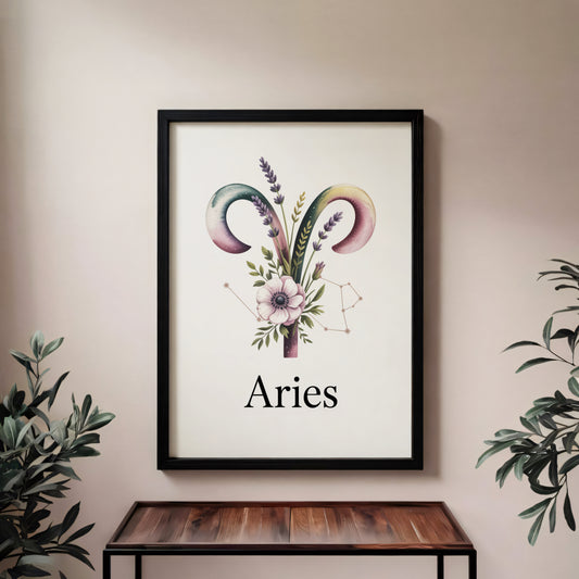 Aries Earth Wall Art