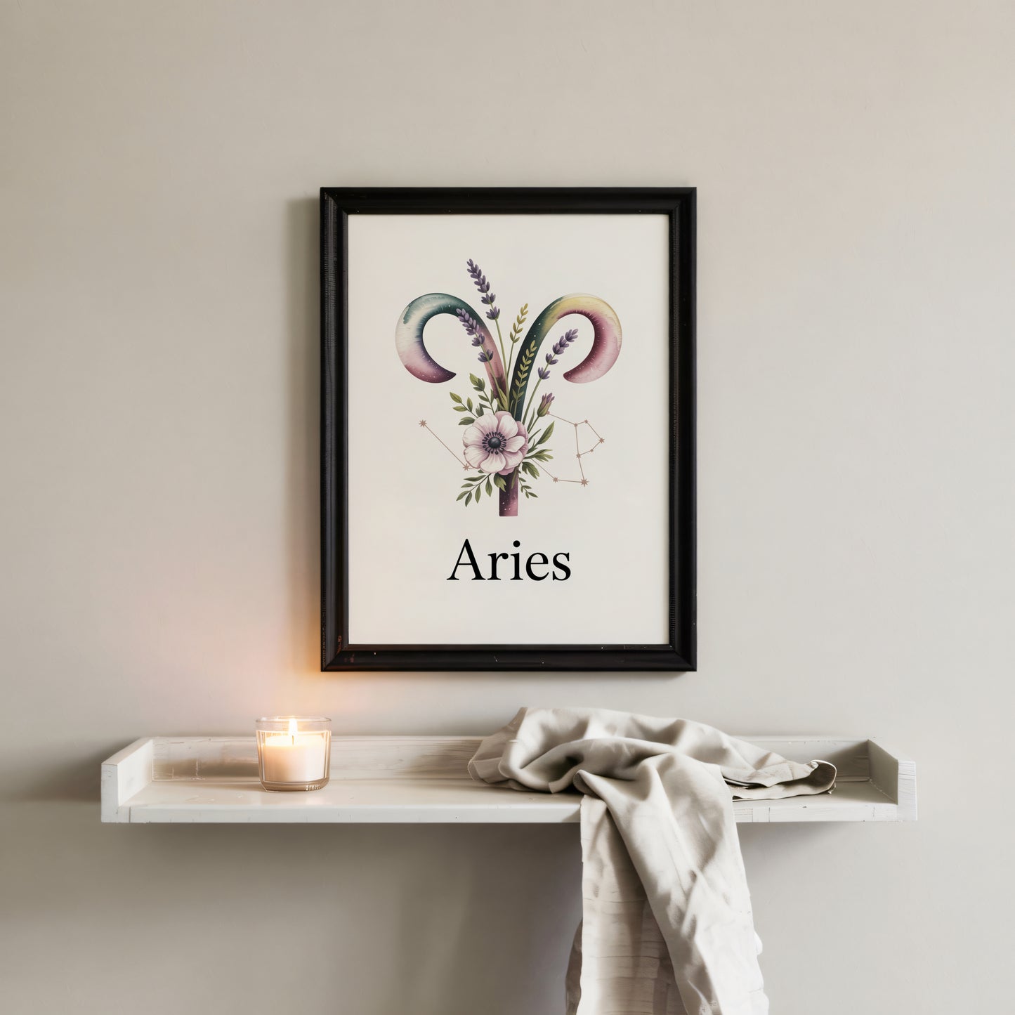 Aries Earth Wall Art