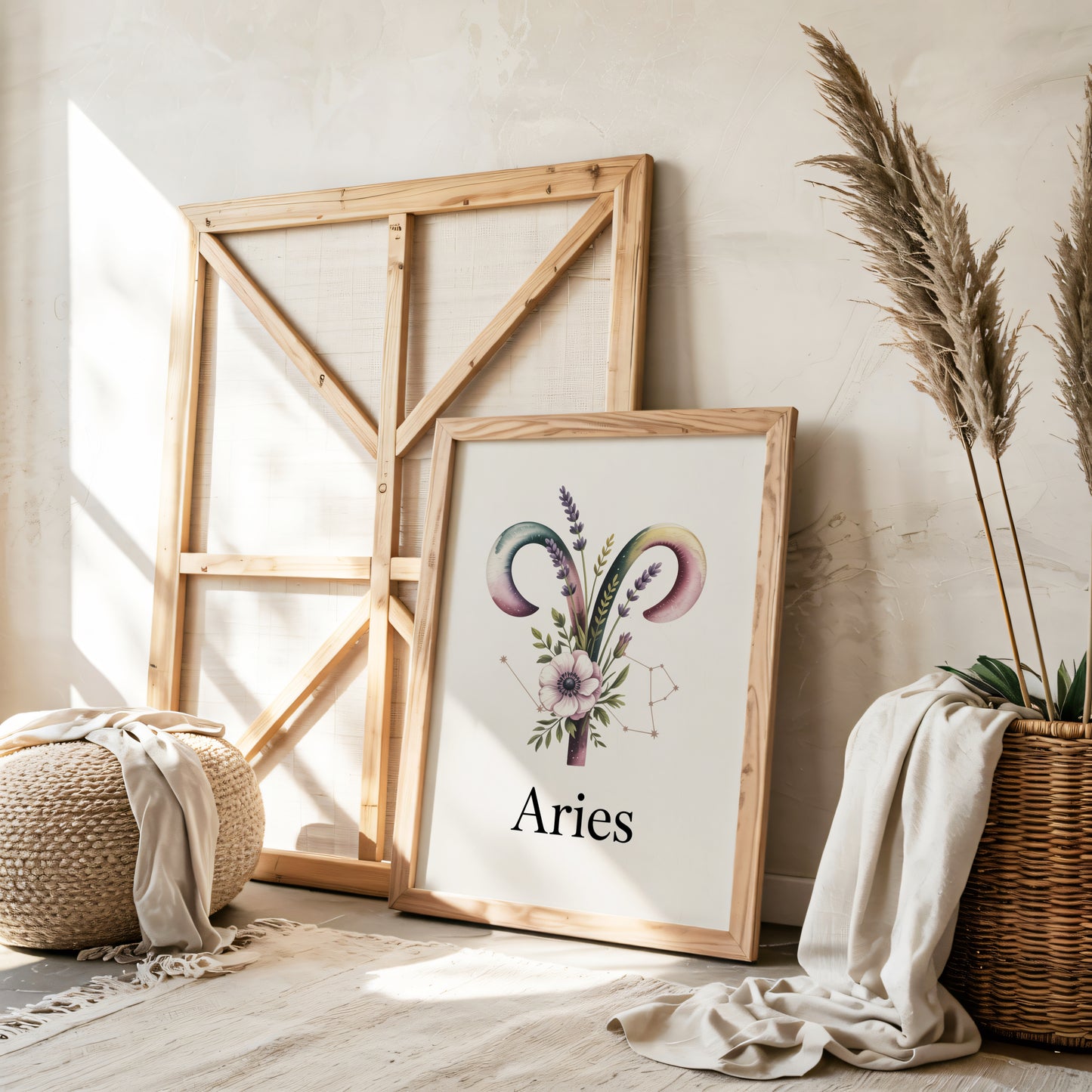 Aries Earth Wall Art