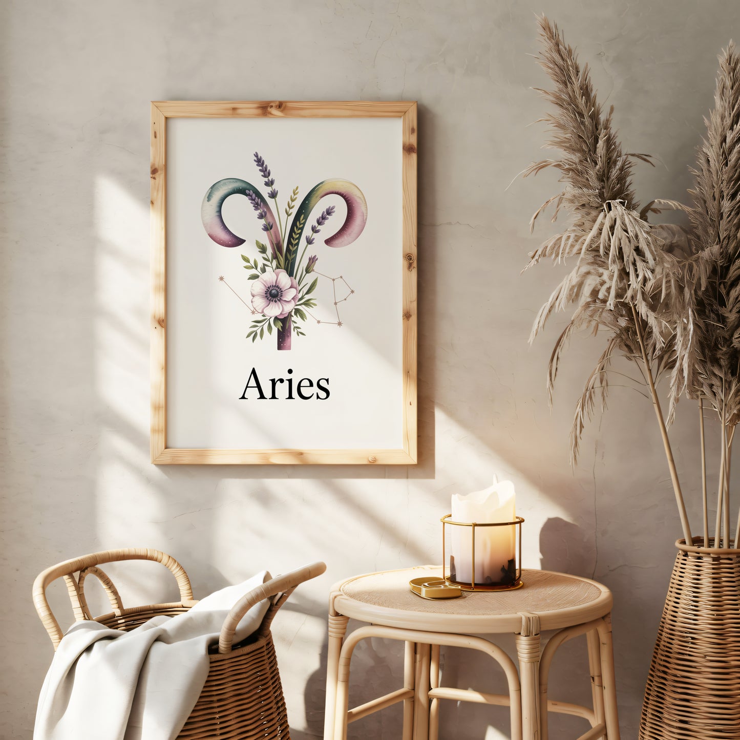 Aries Earth Wall Art