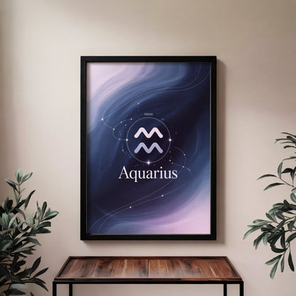 Aquarius Elegant Wall Art