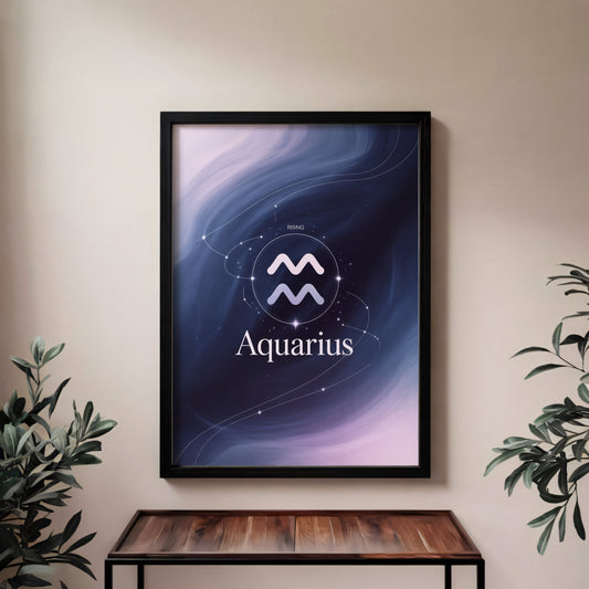 Aquarius Elegant Wall Art