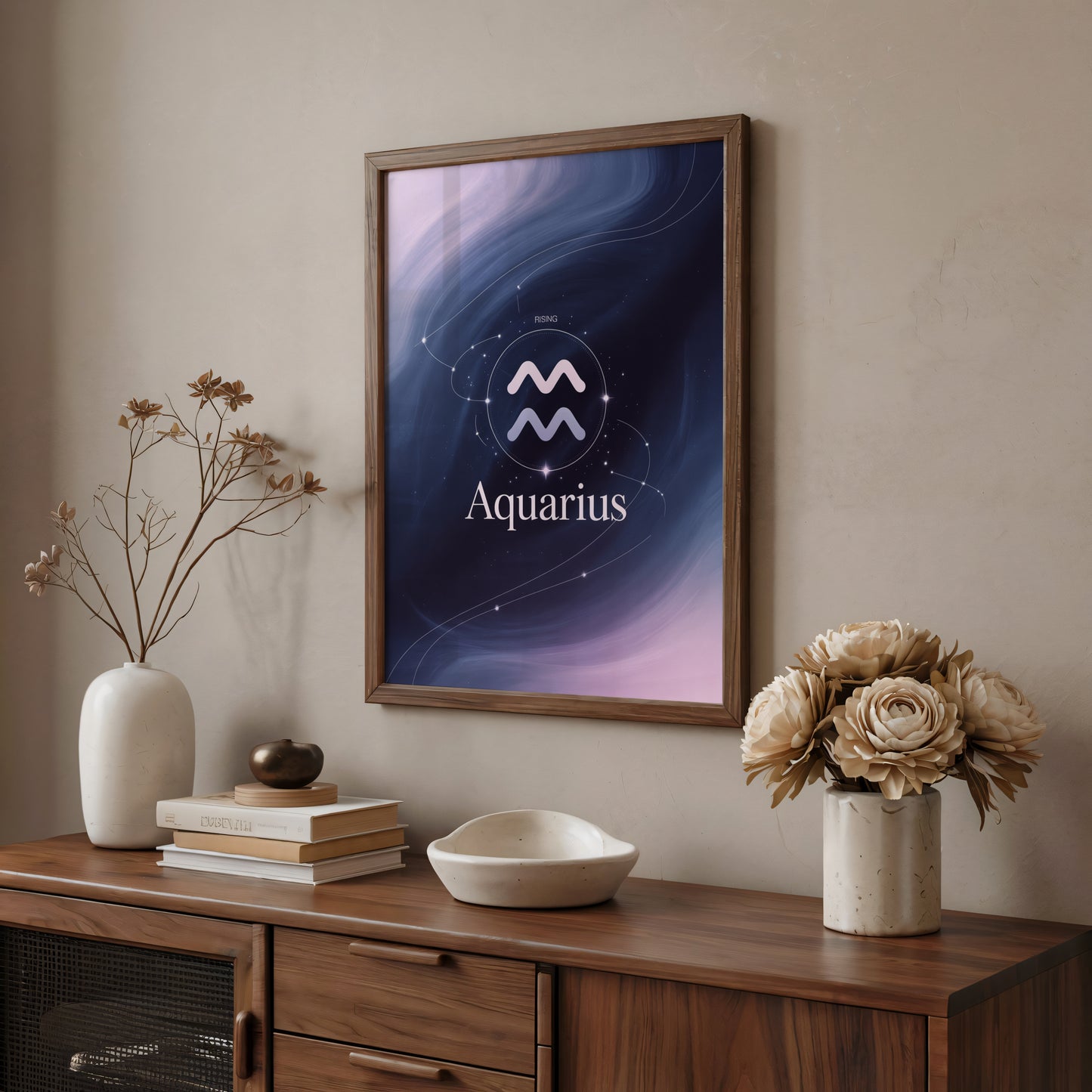 Aquarius Elegant Wall Art