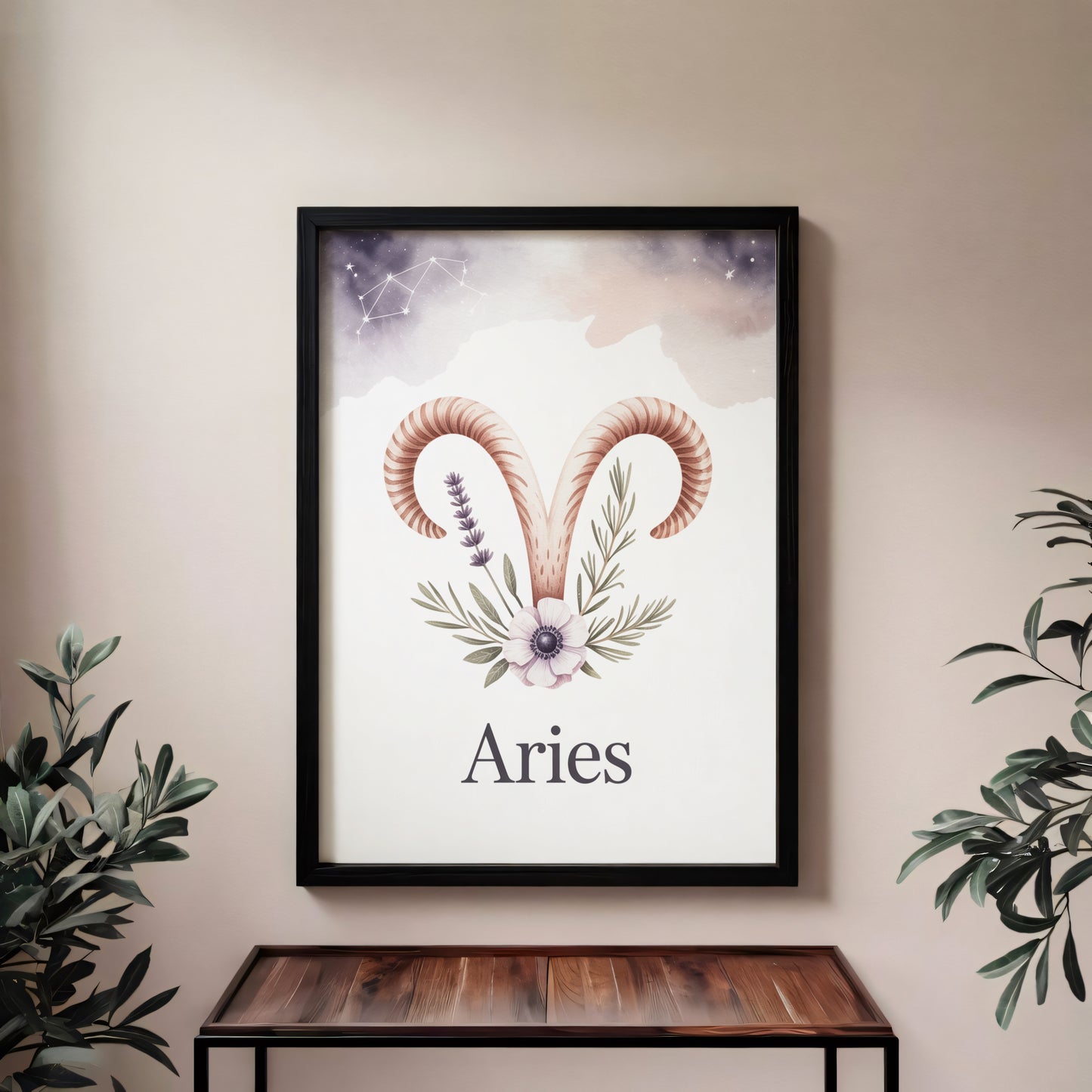 Aries Delicate Wall Art