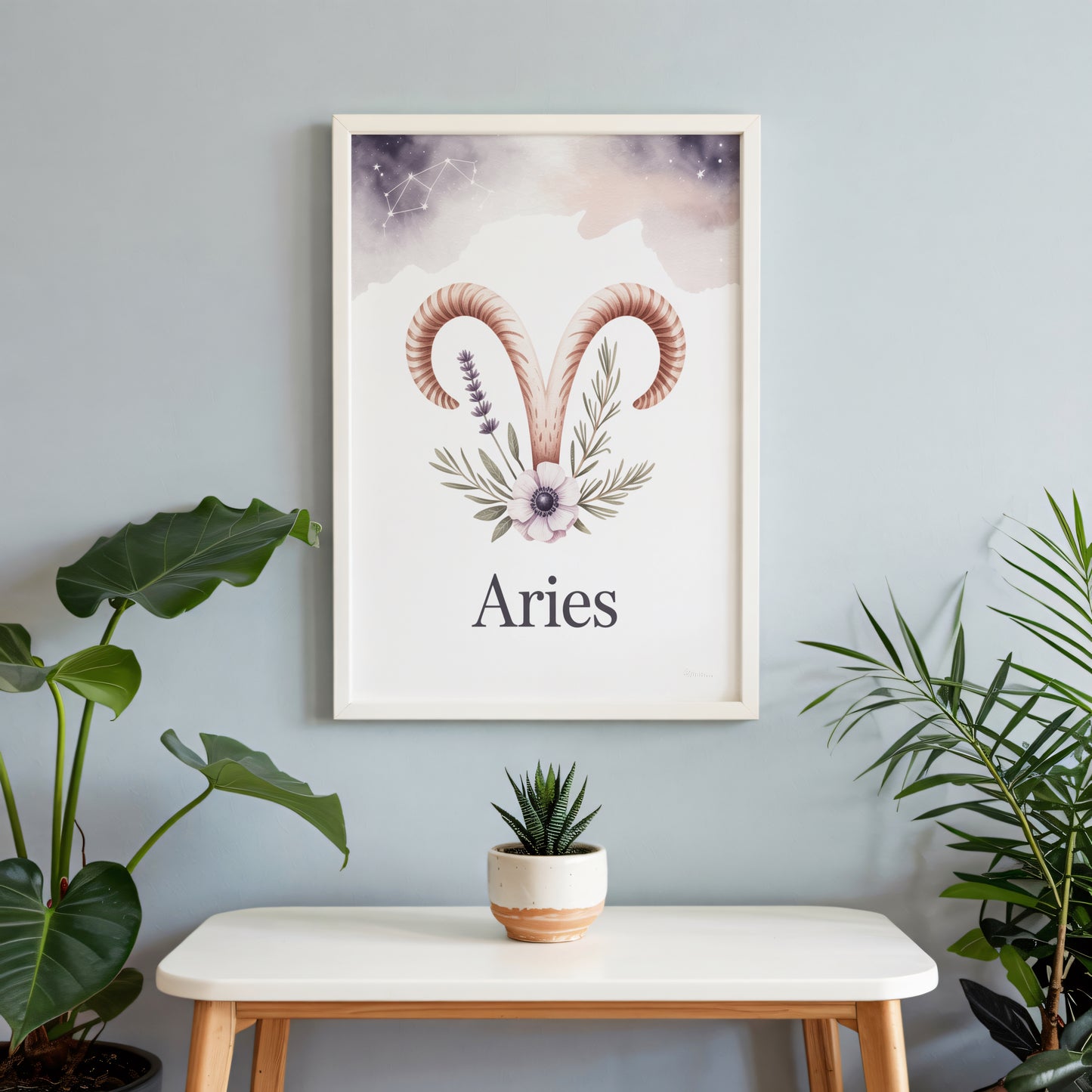 Aries Delicate Wall Art