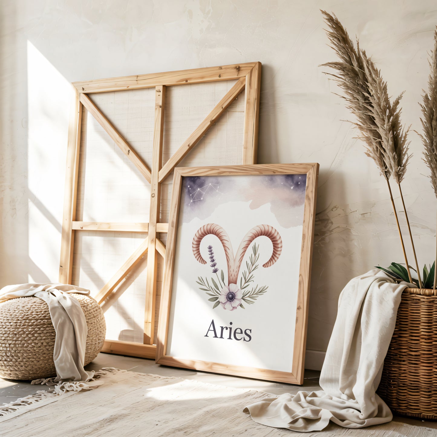 Aries Delicate Wall Art
