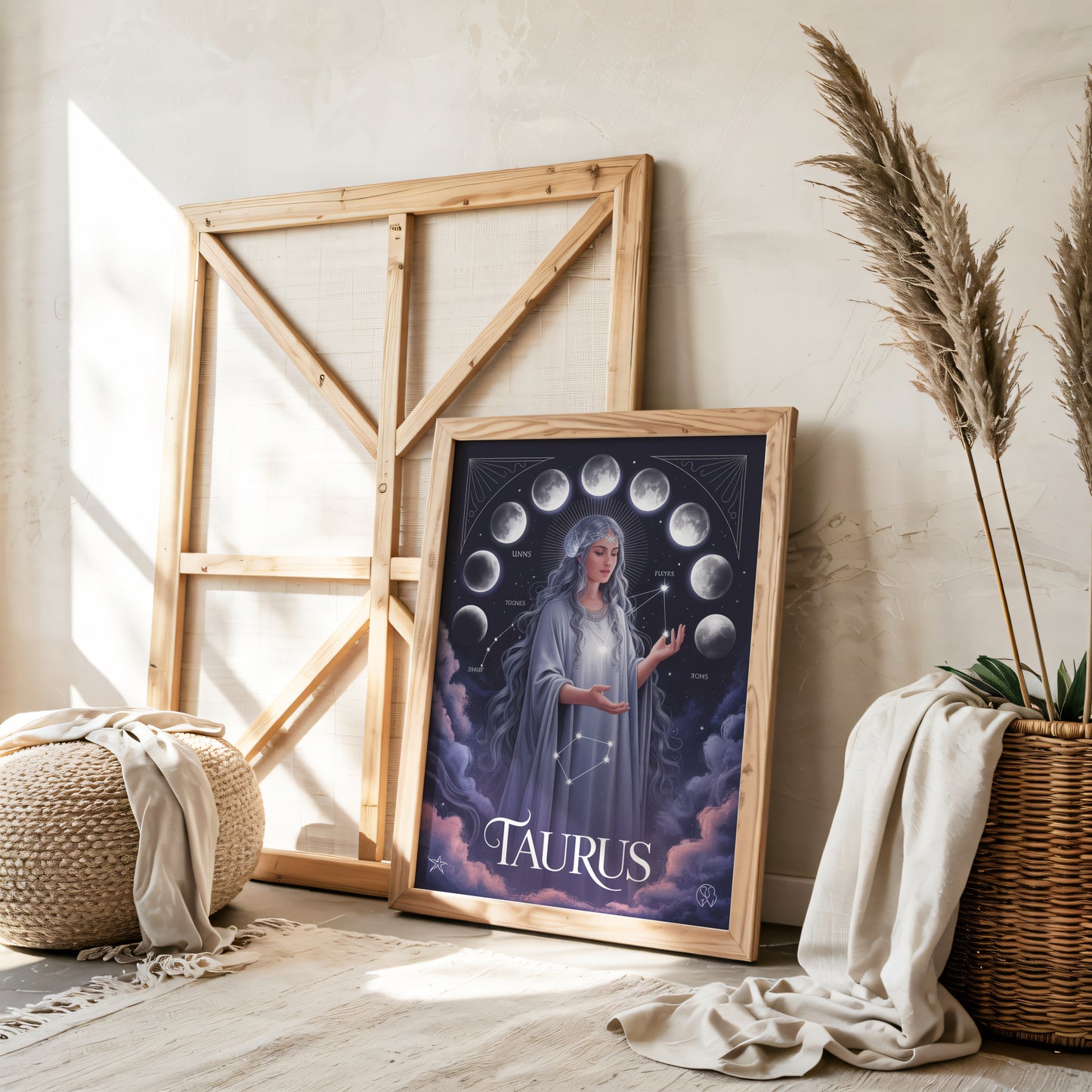Taurus Lunar Wall Art
