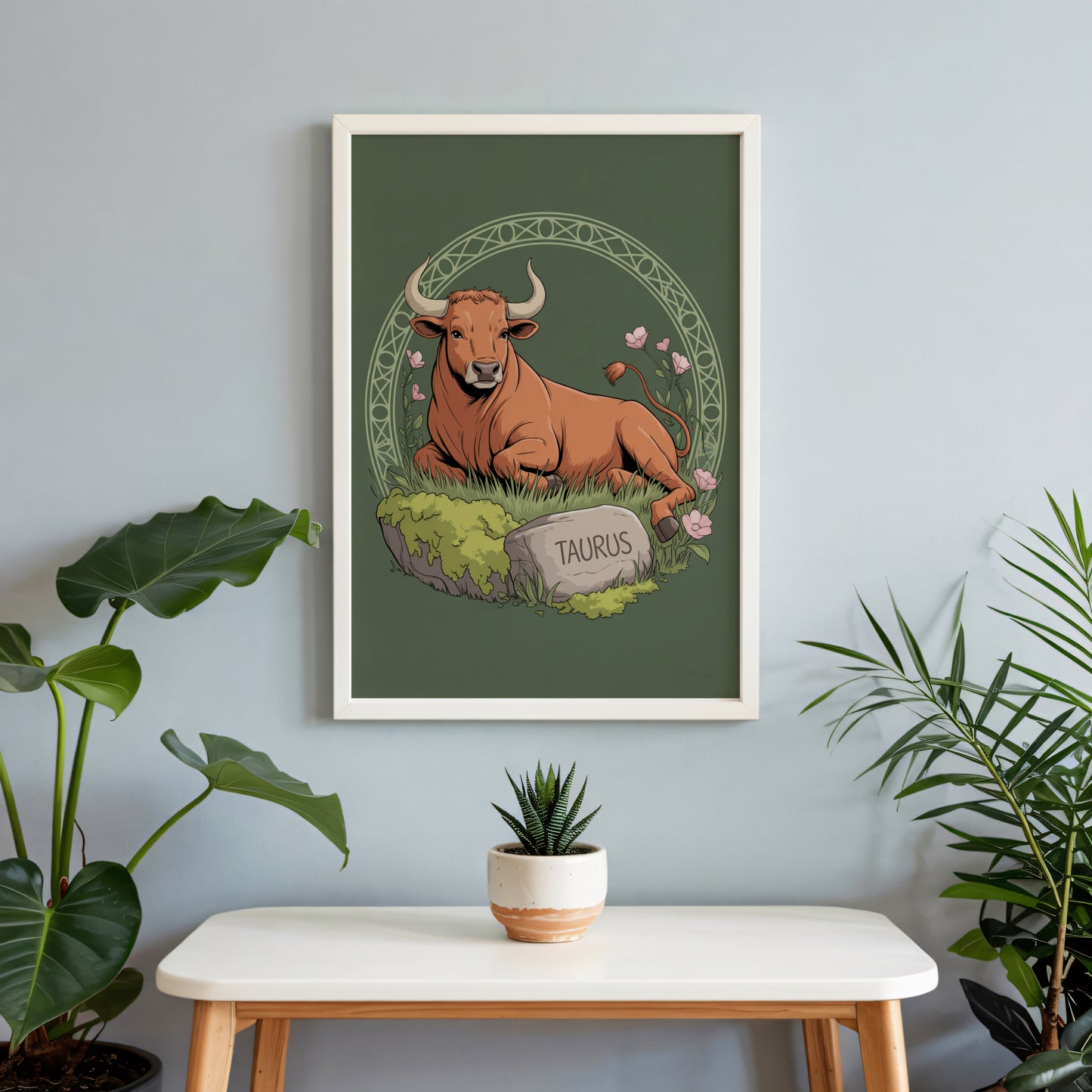Taurus Vibrant Wall Art