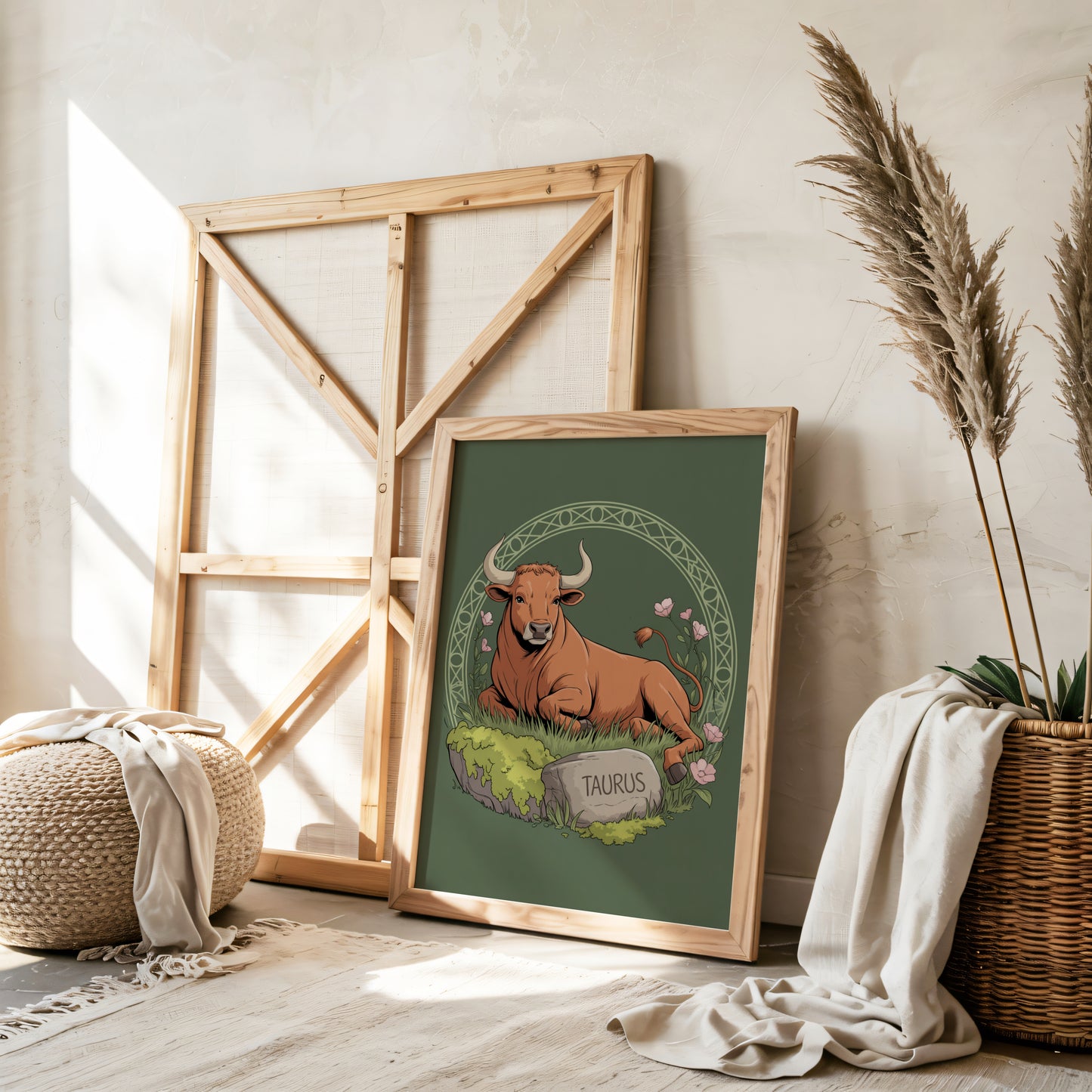 Taurus Vibrant Wall Art