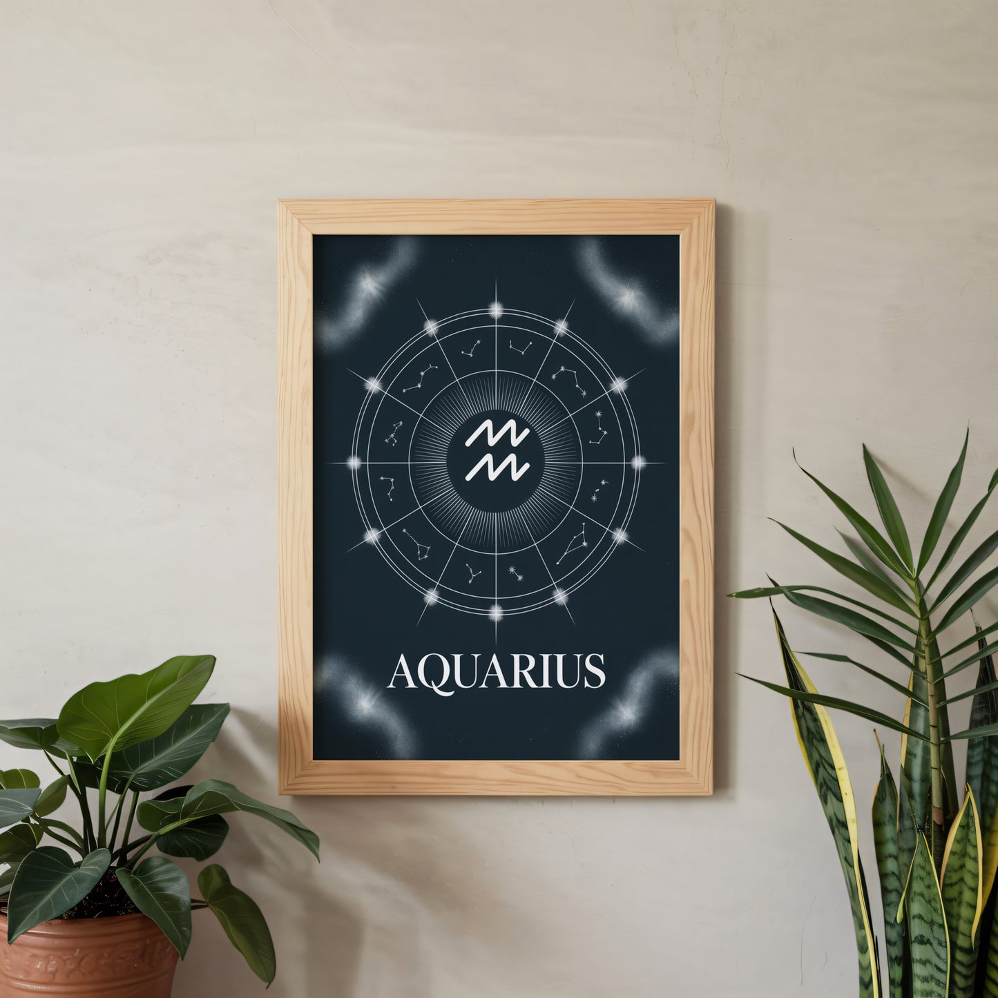 Aquarius Birth Wall Art
