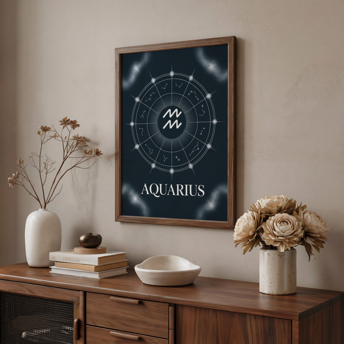 Aquarius Birth Wall Art