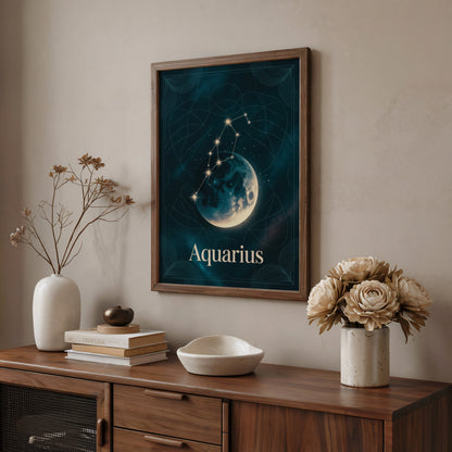 Aquarius Edge Wall Art
