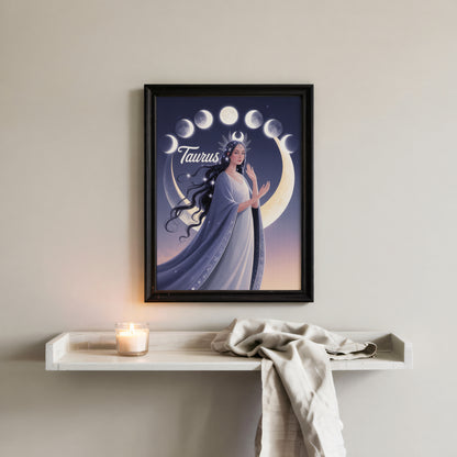 Taurus Digital Wall Art