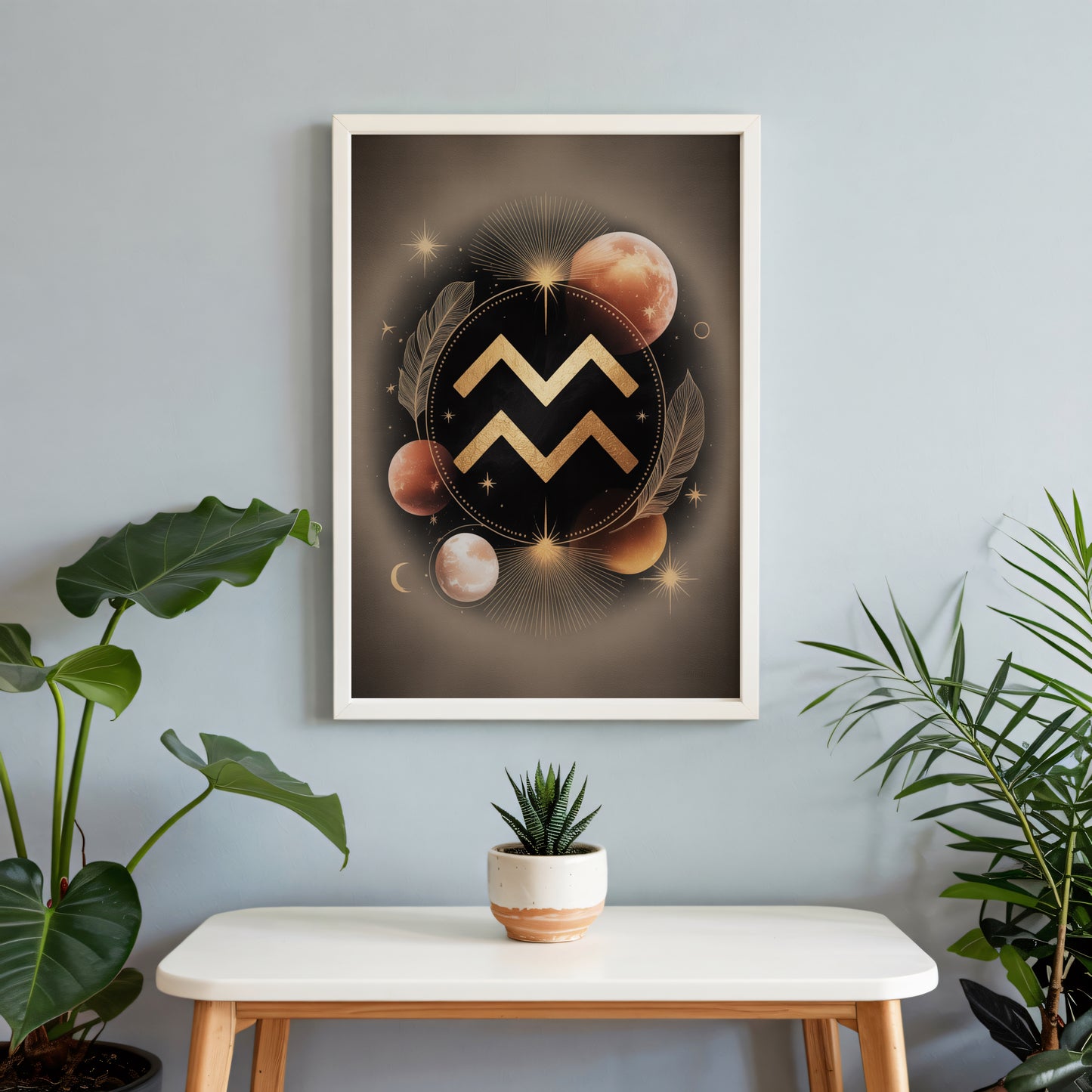 Aquarius Bold Wall Art