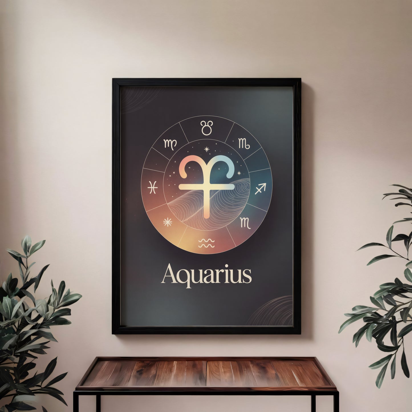 Aquarius Colour Wall Art
