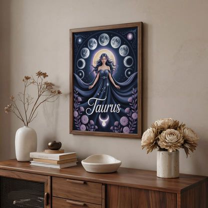 Taurus Vivid Wall Art
