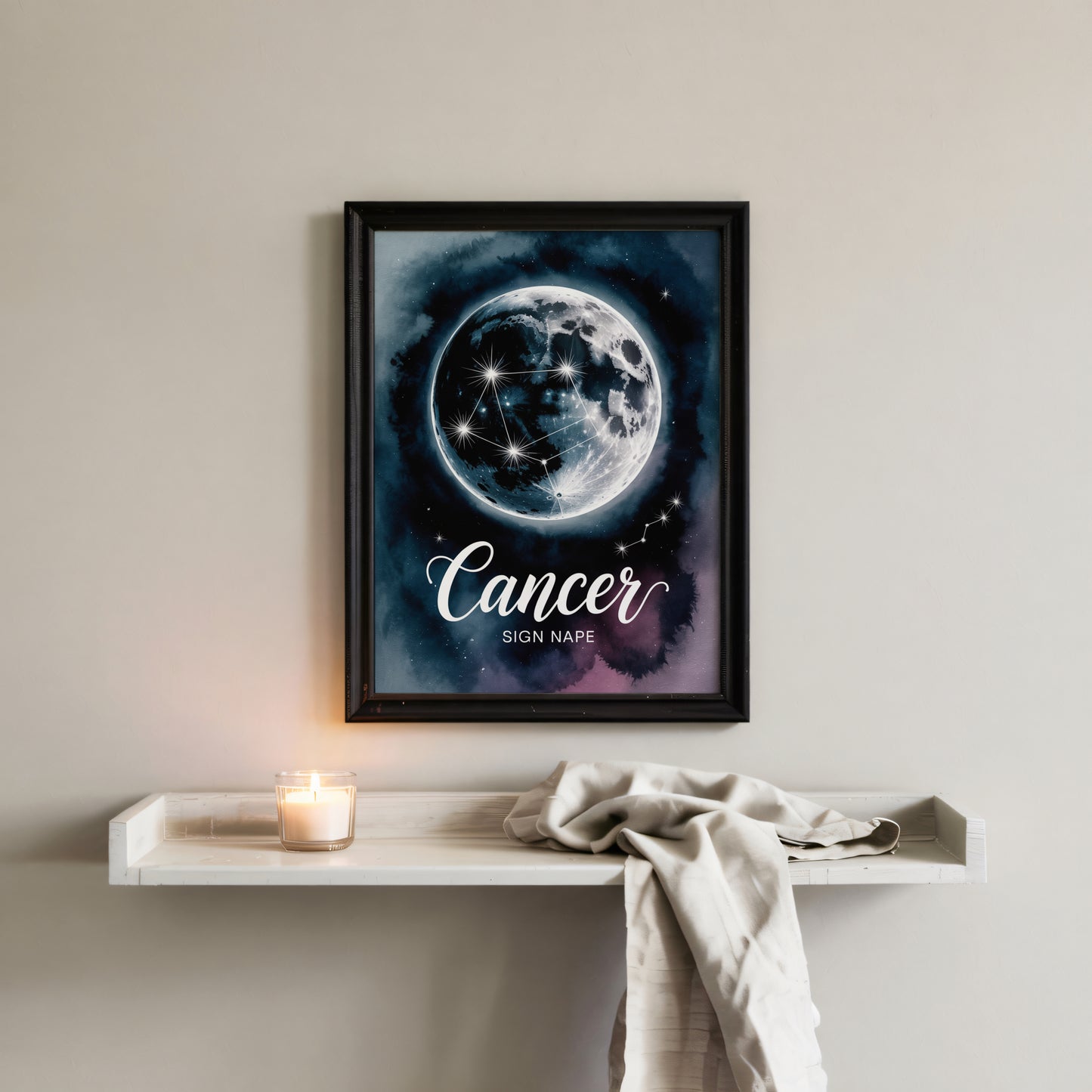 Cancer Celestial Wall Art