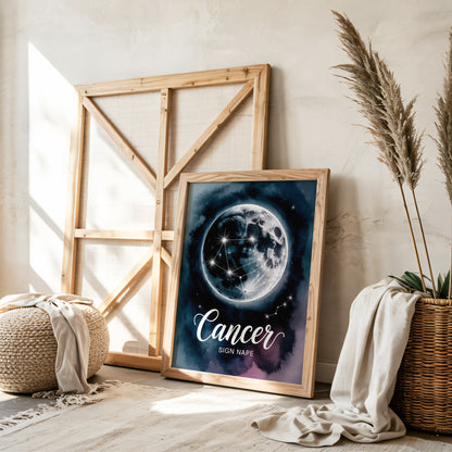 Cancer Celestial Wall Art