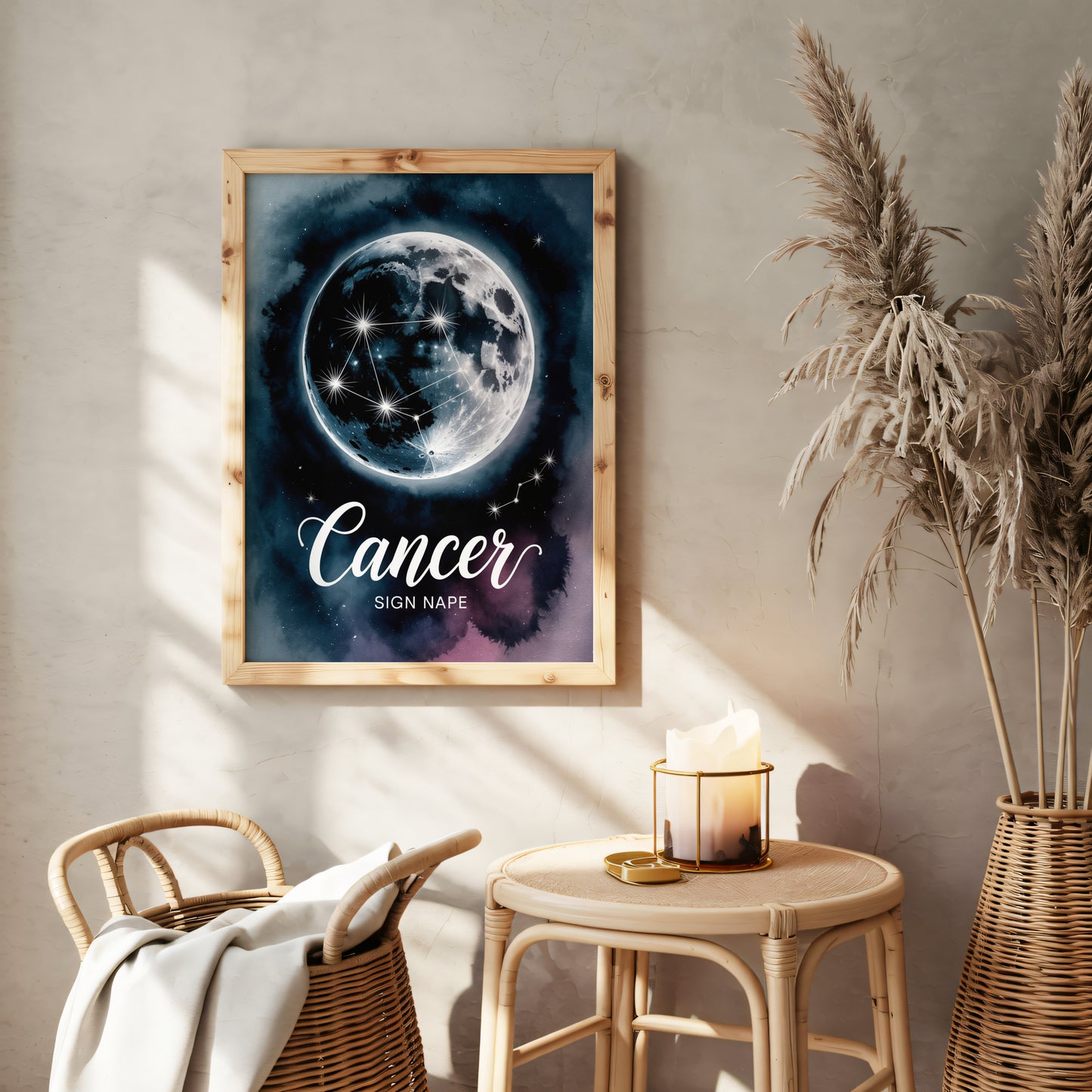 Cancer Celestial Wall Art