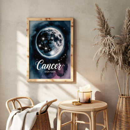 Cancer Celestial Wall Art