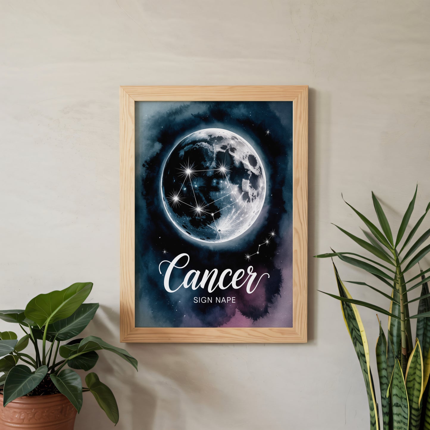 Cancer Celestial Wall Art