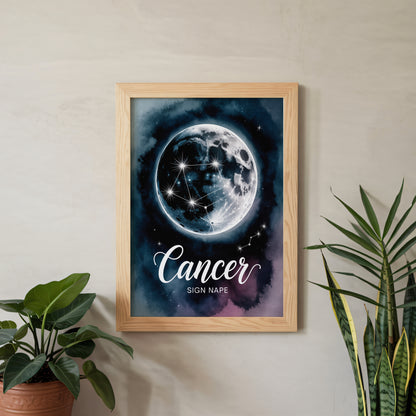 Cancer Celestial Wall Art