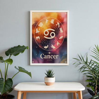 Cancer Circular Wall Art