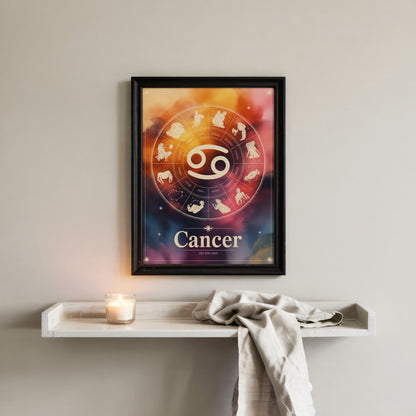 Cancer Circular Wall Art