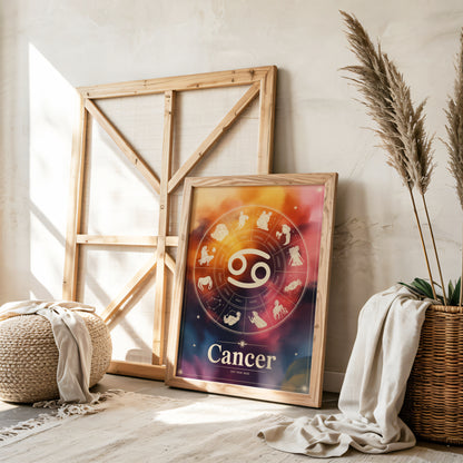 Cancer Circular Wall Art