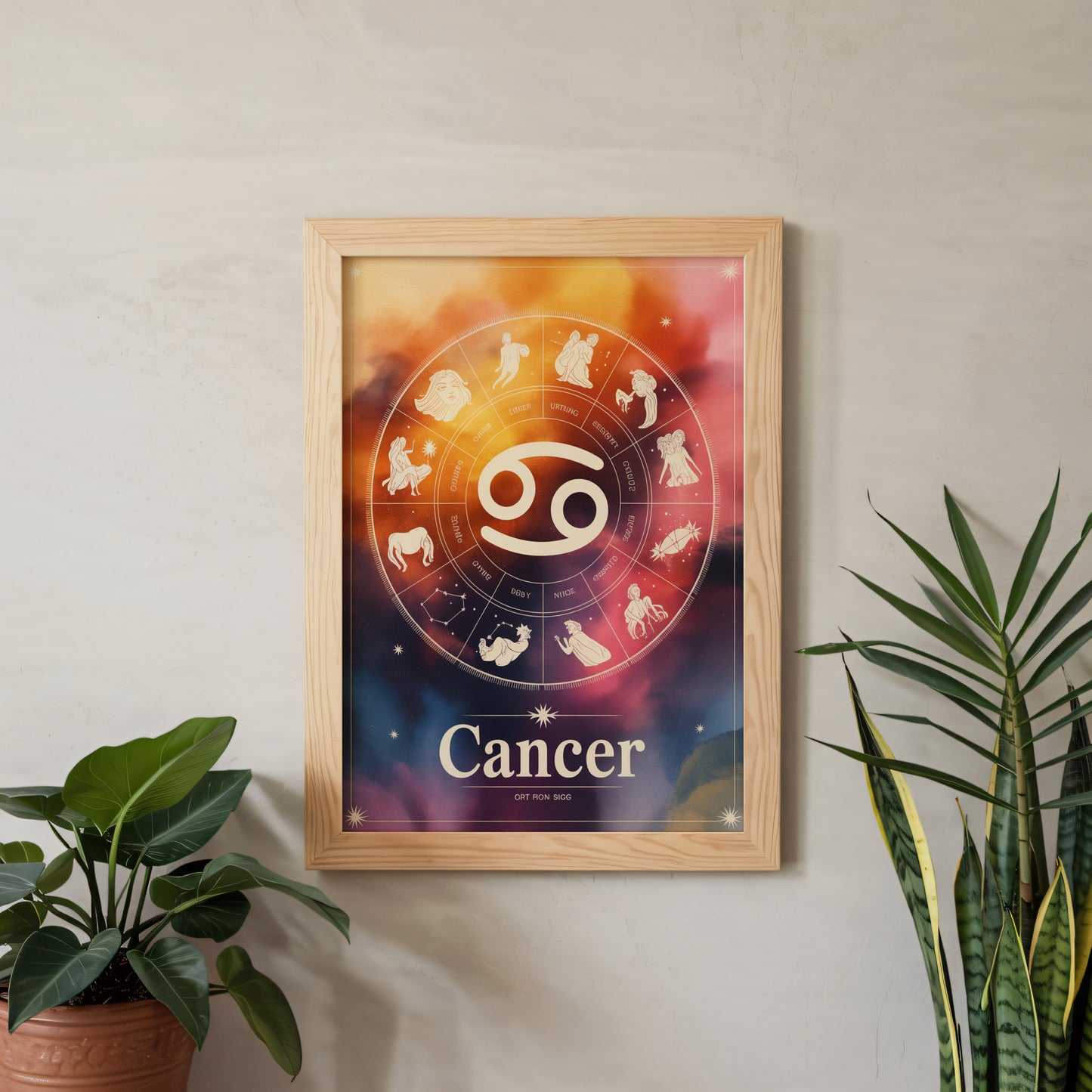 Cancer Circular Wall Art