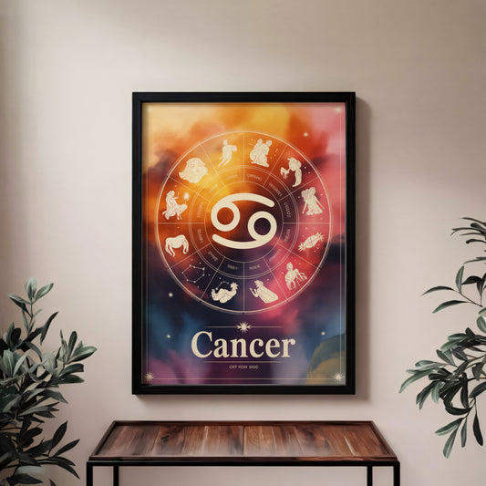 Cancer Circular Wall Art