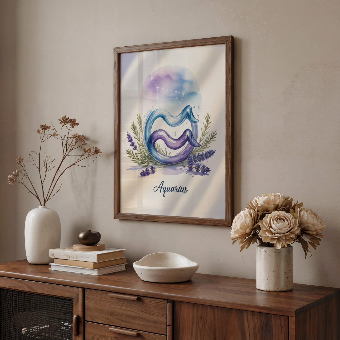 Aquarius Delicate Wall Art