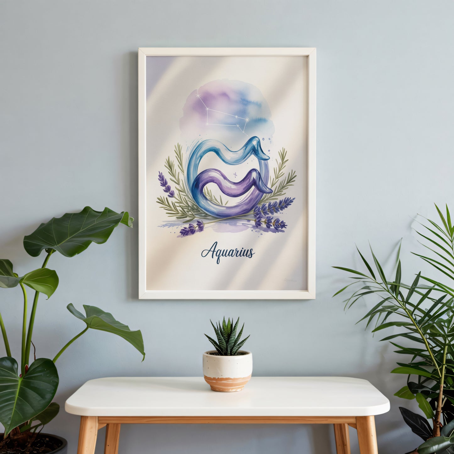 Aquarius Delicate Wall Art