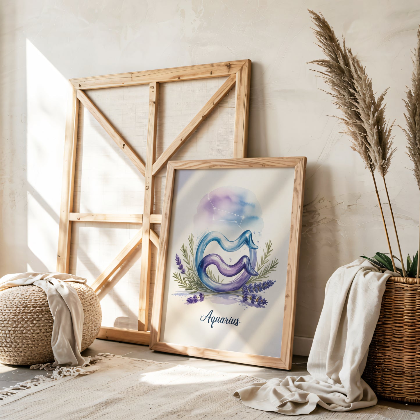 Aquarius Delicate Wall Art
