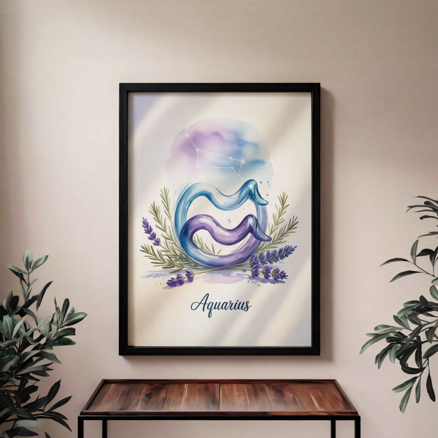 Aquarius Delicate Wall Art
