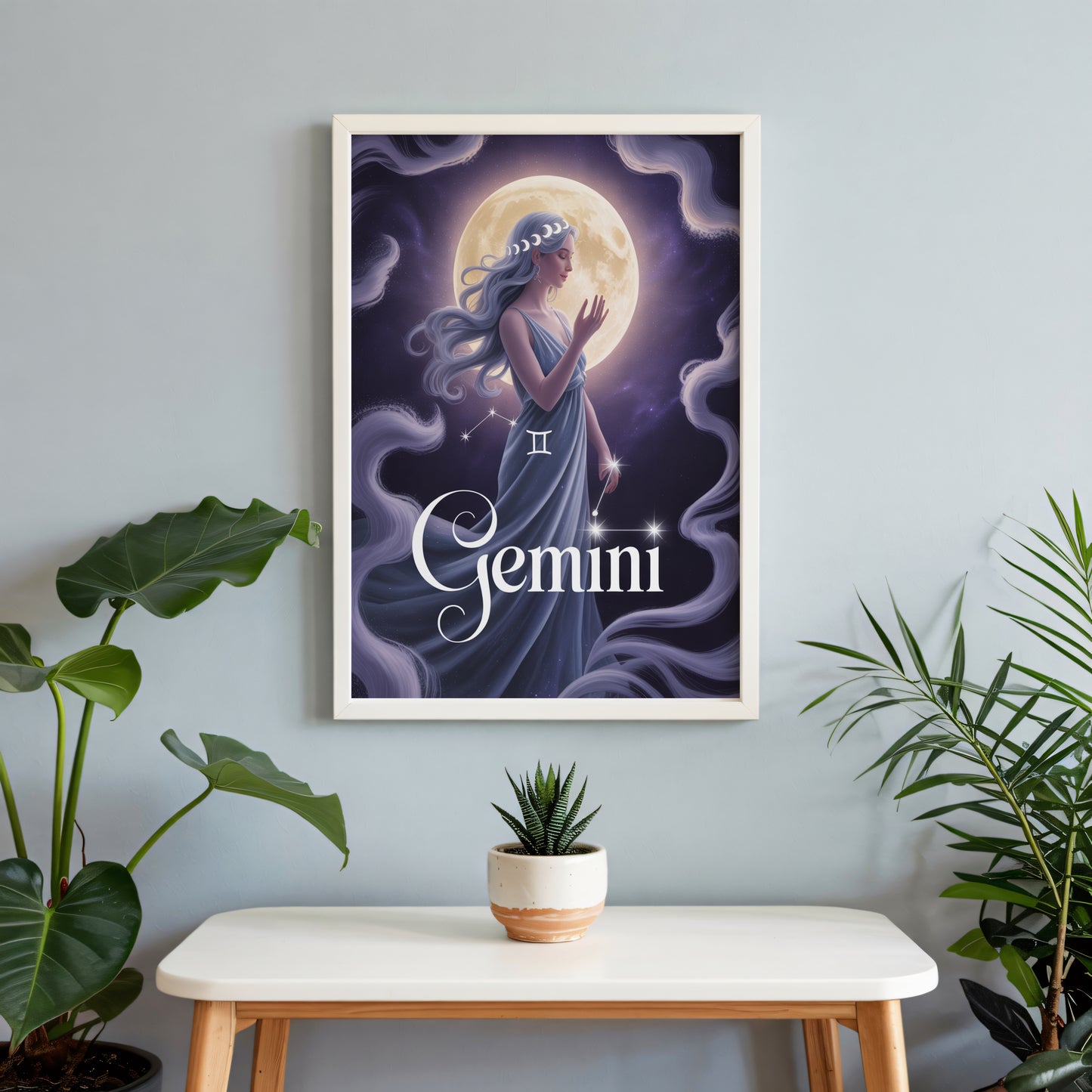 Gemini Lunar Wall Art