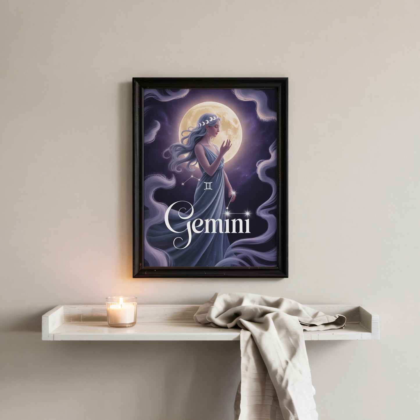 Gemini Lunar Wall Art