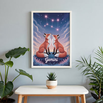 Gemini Dreamy Wall Art